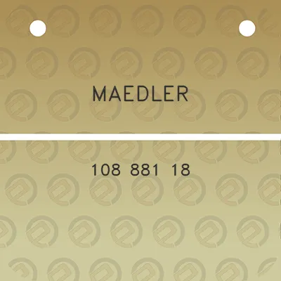 maedler-108-881-18