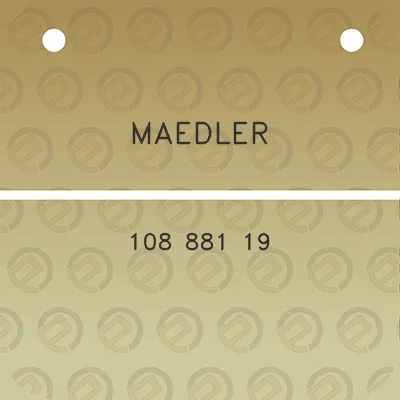 maedler-108-881-19