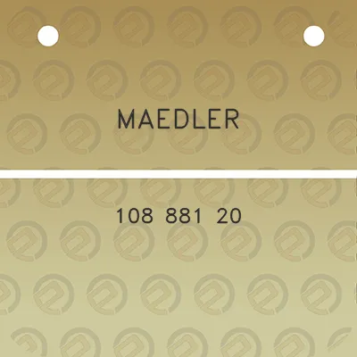 maedler-108-881-20