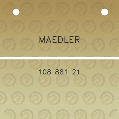 maedler-108-881-21