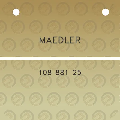 maedler-108-881-25