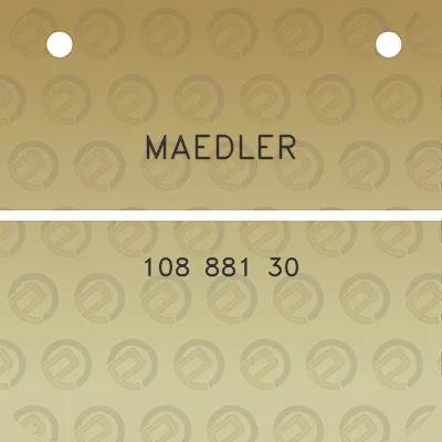 maedler-108-881-30