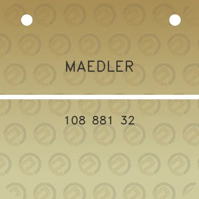 maedler-108-881-32