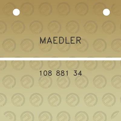 maedler-108-881-34