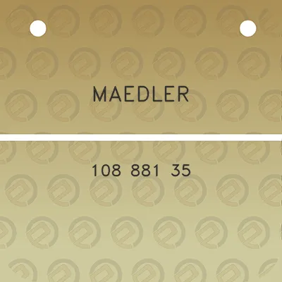 maedler-108-881-35