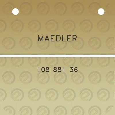 maedler-108-881-36