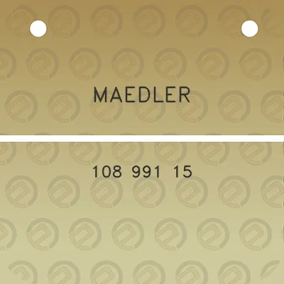 maedler-108-991-15