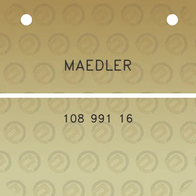 maedler-108-991-16