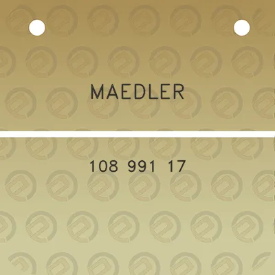 maedler-108-991-17