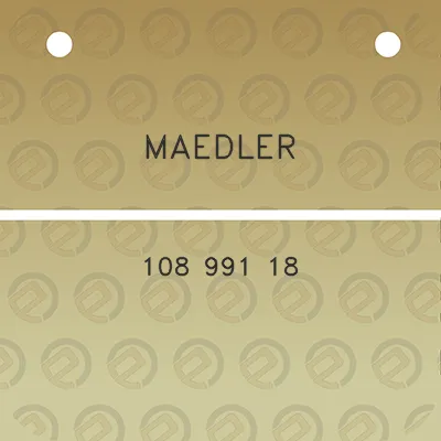 maedler-108-991-18