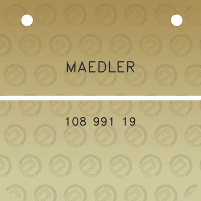 maedler-108-991-19