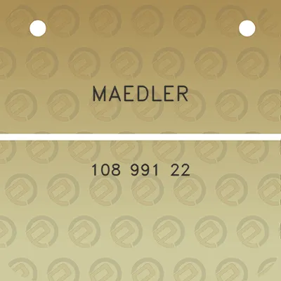 maedler-108-991-22