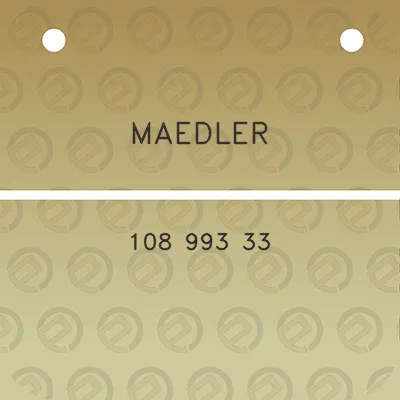 maedler-108-993-33
