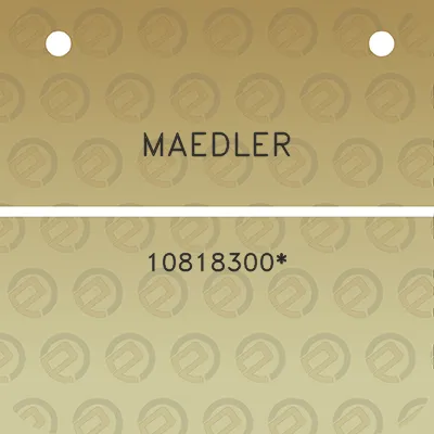 maedler-10818300