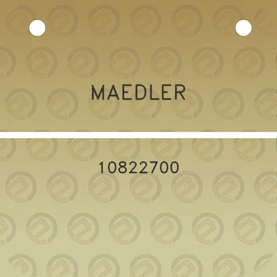 maedler-10822700