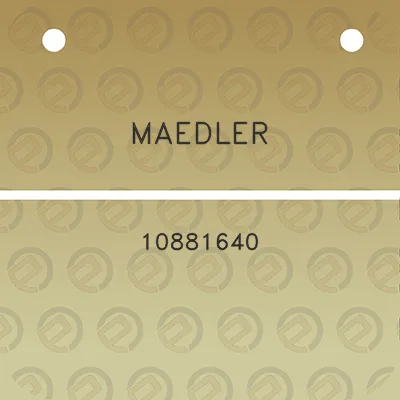 maedler-10881640