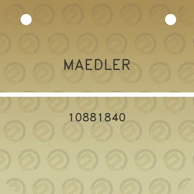 maedler-10881840