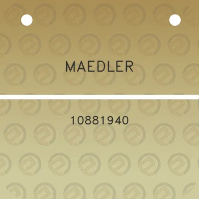 maedler-10881940