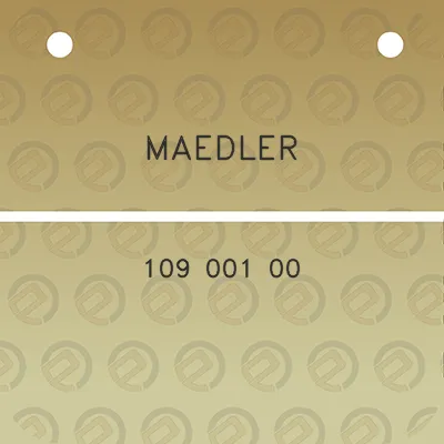 maedler-109-001-00