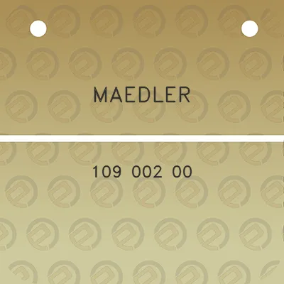 maedler-109-002-00