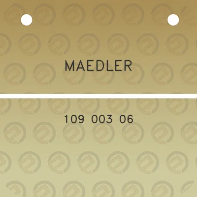 maedler-109-003-06