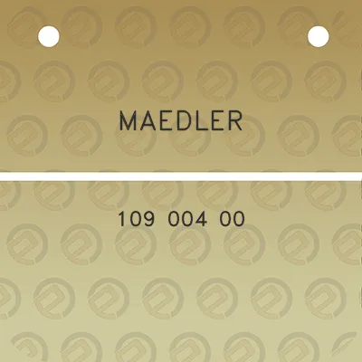 maedler-109-004-00