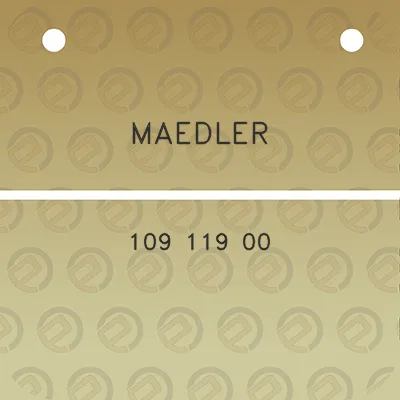 maedler-109-119-00