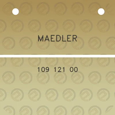 maedler-109-121-00