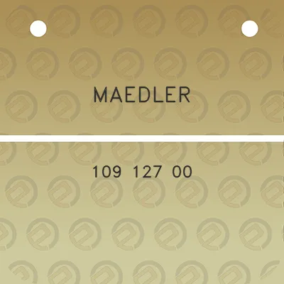 maedler-109-127-00