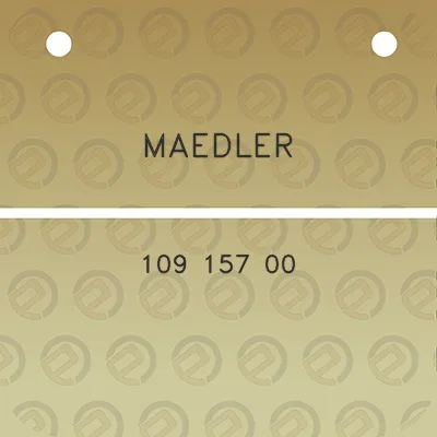 maedler-109-157-00