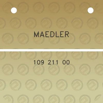 maedler-109-211-00