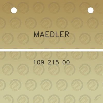 maedler-109-215-00