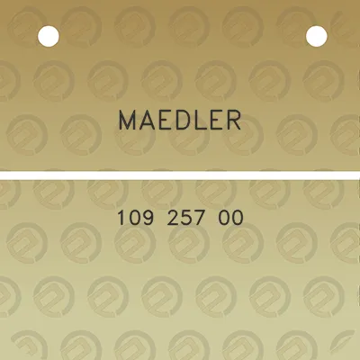 maedler-109-257-00