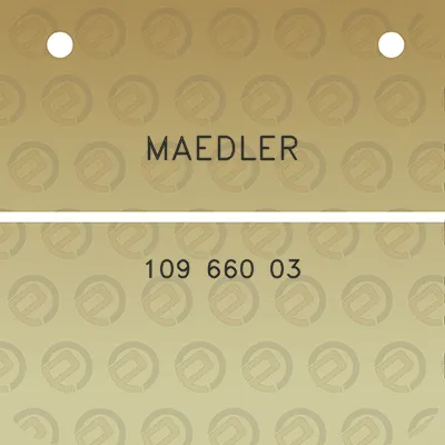 maedler-109-660-03