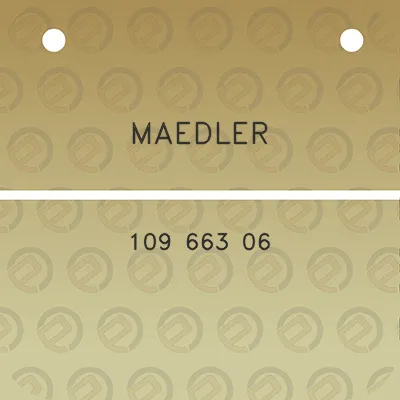 maedler-109-663-06