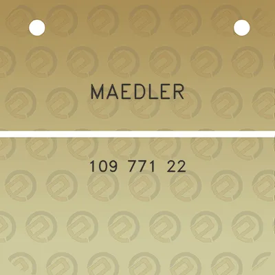 maedler-109-771-22