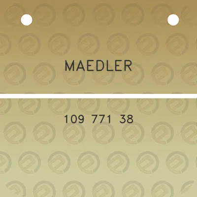 maedler-109-771-38