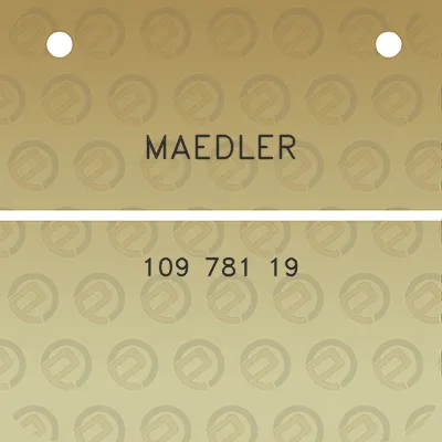 maedler-109-781-19