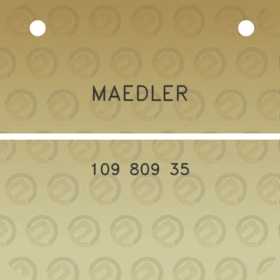 maedler-109-809-35