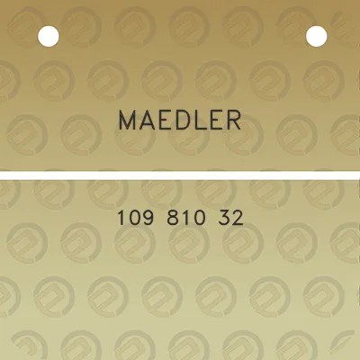 maedler-109-810-32