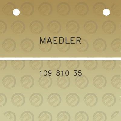 maedler-109-810-35