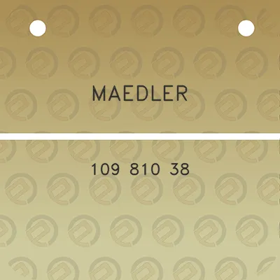 maedler-109-810-38