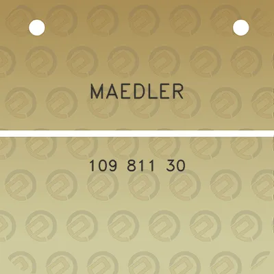 maedler-109-811-30