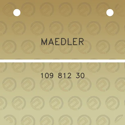 maedler-109-812-30