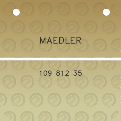 maedler-109-812-35