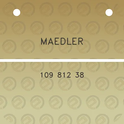 maedler-109-812-38