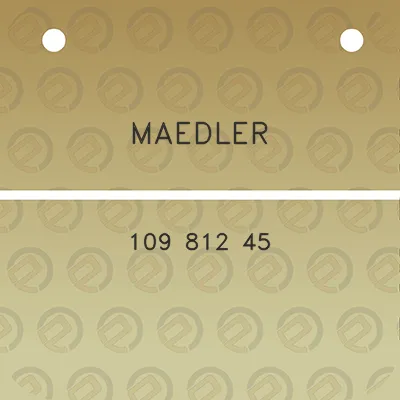 maedler-109-812-45