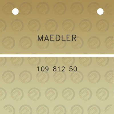 maedler-109-812-50