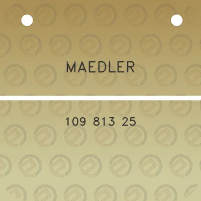 maedler-109-813-25