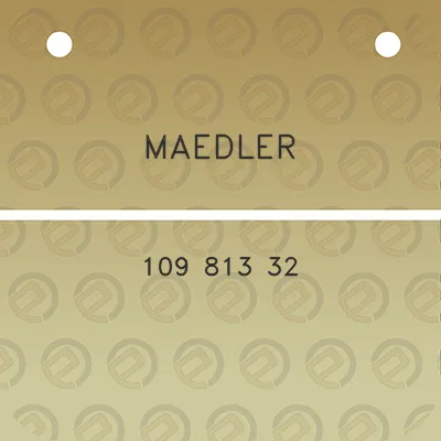 maedler-109-813-32